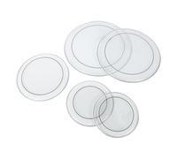 Yinhing Set da 5 Pezzi 12 13 14 16 22 Pollici Confezione di Pelli Standard in PET per Prestazioni di qualità del Suono Eccezionali Sostituzione per Batteristi di Livelli