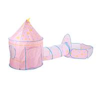 Yinhing Set da Gioco per Tende da 3 Pezzi Set da Gioco per Bambini con Tunnel Strisciante per Piscina Tenda da Al Coperto per 3 Anni e Oltre Design Sicuro Facile Installazione per Riporre Avventure