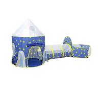 Yinhing Set da Gioco per Tende da 3 Pezzi Set da Gioco per Bambini con Tunnel Strisciante per Piscina Tenda da Al Coperto per 3 Anni e Oltre Design Sicuro Facile Installazione per Riporre Avventure
