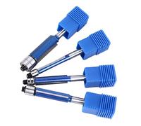 Yinhing Set di 4 Punte per Rifinitura a Filo con Gambo da 6 Mm, Design a Doppio Cuscinetto, Ideali per Tagli Dritti, Punte per Fresa per Progetti Professionali di Lavorazione del Legno e Artigianato