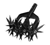 Yinhing Set di Attrezzi per Coltivatore Coltivatore da Giardino Portatile con Denti Rimovibili 2 in Scarificatore del Terreno Aeratore per Allentare Miscelazione Ventilazione Materiale P GF/ABS
