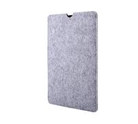 Yinhing Set di Borsa e Imbottitura in Feltro di Lana Pro per Laptop da 13 pollici. Elegante Borsa Protettiva Dal Design Grigio Leggero (13 pollici)