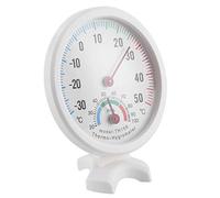 Yinhing Set di Igrometri a Quadrante da 4 Pezzi Misuratore di Temperatura e umidità a Induzione da Tavolo Accurato per Uso Domestico in Serra e in Laboratorio