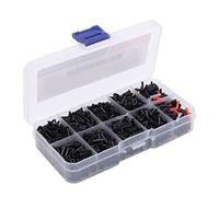 Yinhing Set di Occhielli Badmin Ton con Occhielli per Racchetta Premium Protezioni per Corde Strumenti di Incordatura Completi per Prestazioni Ed Esperienza di Gioco Migliorate