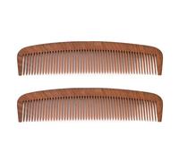 Yinhing Set di Pettini per Capelli in Legno di Alta qualità 2 Pezzi Pettini per Styling Statici Portatili per Barbieri Professionali e Parrucchieri Design Leggero per la Finitura dei Capelli Ideale