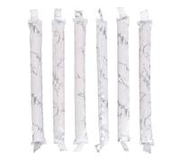 Yinhing Set per Arricciare Senza Calore a 6 Aste Strumento per lo Styling in Raso di Seta con Morbidi Bottoni a Pressione Aste per Arricciare Durante la Notte Fascia per Ricci Senza Sforzo Mentre