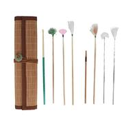 Yinhing Set per la Rimozione del Cerume, 10 Pezzi Kit di Prelievo per Orecchie in Piume D'Oca Kit per la Rimozione del Cerume con Curette per Le Orecchie per la Pulizia e Il Relax del