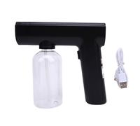Yinhing Spruzzatore per Atomizzatore Elettrico 250 Ml di Nebbia Portatile, Spruzzatore Disinfettante Portatile con Batteria a Ioni di Litio, Spray Ultra Sottile, per la Pulizia della (BLACK)
