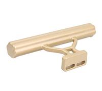 Yinhing Staffa di Prolunga per Manubrio Supporto per Prolunga per Manubrio in Lega di Alluminio per Fari Supporto per Telefono per Computer da Bicicletta Vestibilità Leggera (GOLD)