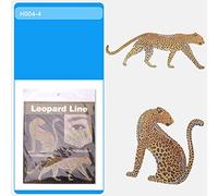 Yinhing Stencil, Stencil per Trucco Occhi a Forma di Gatto per Feste e Scene Speciali, con Materiale PVC Opaco Riutilizzabile, Adatto Alla Maggior (Modello multifunzionale per il trucco degli occhi