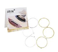 Yinhing Stringhe di Chitarra, Corde di Chitarra con Sfera di Fine Tensione Medio Tesi di Folk Sostituzione Sostituzione Set Completa 6pcs in Acciaio Core Elettrico per le Corde di