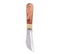Yinhing Stripping per Toelettatura con Manico in Palissandro per un'efficace Rimozione dei Vecchi Strumento Professionale per Stripping dei di Cavallo Attrezzatura per la Cura degli Equini