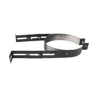 Yinhing Supporto per Staffa per Canna Fumaria Morsetto per Canna Fumaria Supporto a Parete Regolabile in Acciaio Inossidabile per 15 Cm 5,91 Pollici con Costruzione Saldata a Mano