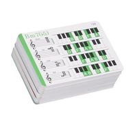 Yinhing Tabella degli Accordi di Pianoforte Flashcard per Pianoforte Strumento di Teoria Musicale con Codice Colore per Principianti con 100 Comuni 12 Tasti Codificati a Colori per Un