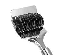Yinhing Tagliaspaghetti Manuale in Acciaio Inossidabile Tagliapasta per Utensili da Design Ergonomico Multiuso per Tagliatelle, Verdure e Altro Ancora