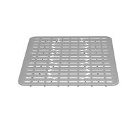 Yinhing Tappetino per Lavello Multiuso Antiscivolo, Protettore, in Morbido Silicone, per Asciugare i Piatti, Isolante Termico, per , Adatto per Lavelli Doppi, Lavabile in lavastoviglie. (prodotto