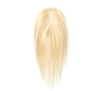 Yinhing Topper per Capelli Umani per Donne con Frangia, Sicuro e | Veri Capelli Umani, Base in Rete Sottile Legata a Mano per traspirabilità, Clip Invisibili Integrate per un Uso Stabile a