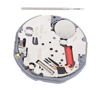 Yinhing VD77A Movimento Al Quarzo 2 Lancette con Lancetta 24 Ore e Data della Settimana Kit di Riparazione Orologio Incluso con Batteria e Stelo per Appassionati di Orologi e Professionisti