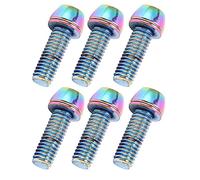 Yinhing Viti da Gambo Ciclo Bulloni in Acciaio Inossidabile per Manubrio dello Sterzo del Ciclo di Montagna (M6)