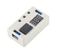 Yinhing YYC 2 Modulo relè Timer 12V con Display LED Interruttore di Controllo Automazione di Alta qualità Connessione Inversa Modulo relè Versatile per Applicazioni Industriali Domestiche