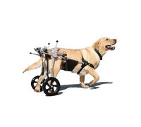 Yinian 2 Ruote Regolabile Cane Gatto Animale Domestico Anziano Carrello di Alimentazione Arti Posteriori Scooter Animale Disabile Reinserimento Carrelli per Cani Grandi(Size:XL(20-30kg))