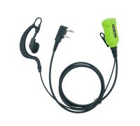 YiNiTone Auricolare EAP-1 a 2 pin a forma di G con PTT/MIC compatibile con Kenwood Baofeng SAMCOM BTECH Retevis Walkie talkie per UV-K58 UV-5R BF-888S UV-32 BF-F8HP UV82C UV5X3 Seris radio