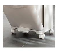 Yinj9562fg Multiuso Pattumiera da Cucina Classificazione Barile Alto Bianca a Tre Strati di Grande Capacità 42L Separazione Bagnato e Secco in plastica Domestica con Puleggia per ufficio