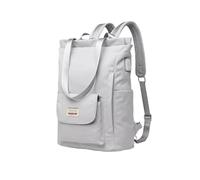 Yinj9562fg Per l'ufficio Borsa a tracolla di grande capacità multifunzionale for laptop da 15,6 pollici antiurto casual Zaini for studenti Portatile e facile da riporre(Grijs)
