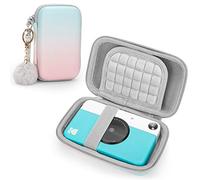 Yinke Custodia per Kodak Step Stampante / Printomatic/Mini 2 HD/Smile/Polaroid Snap/Snap Touch - Fotocamera con stampa istantanea, custodia rigida protezione borsa da viaggio (sfumata) (blu