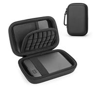 Yinke Custodia rigida per hard disk esterno WD/Toshiba Canvio Gaming/Basics/Flex & Seagate Portable Drive/Game Drive/One Touch/Expansion portatile, custodia rigida da viaggio (nero)