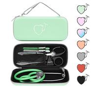 Yinke Custodia Rigida per Stetoscopio Professionale per Littmann Classic III/MDF/ADC Infermiere Accessori Portatile Compatto Adatta alle Forbici Martello Neurologico per Riflessi e alle Torcia Penna