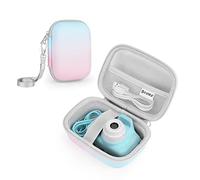 Yinke Kids Camera Case Compatible with Seckton/GKTZ/Desuccus/Rindol/Agoigo/VATENIC/LC-dolida/OZMI Travel Hard Carry Case, Fits Most Kids Camera Toy Gift