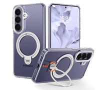 YINLAI Custodia per Samsung Plus 6.7" con supporto a 360°, trasparente