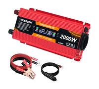 Yinleader Power inverter 12V 220V 1000W /2000W convertitore di tensione con display LCD 2USB
