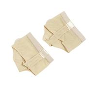YiNLuax 1 paio di danza piede infradito mezze suole danza scarpa accessori pancia piede guardia per la donna mezze suole scarpe pratica pad perizoma, Albicocca, large