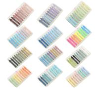 YiNLuax 1200/2400Pcs Etichette Colorate Etichette Adesive Note Segnalibri Segnalibri Scrivibile Etichetta File per la Marcatura
