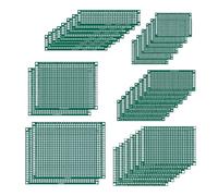 YiNLuax 32 bordo di prototipazione della vetroresina di conteggio pre stagnato attraverso i fori per la riparazione dei PCB e il bordo della saldatura componente di elettronica di sviluppo di IoTs