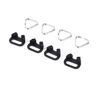 YiNLuax 4Pcs Camera Strap Conversion Metal Triangle Shoulder Strap Connection Buckle Camera Fibbia Ricambio Triangolare
