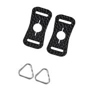 YiNLuax Adattatore da cintura per fotocamera in acciaio inossidabile con cuscinetto in pelle per DSLR Adattatore per cintura di protezione con gancio protettivo a installazione rapida