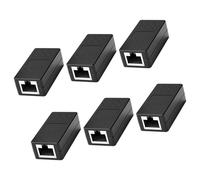 YiNLuax Adattatore di rete RJ45 Plug and Play Design per router Console di gioco PC Trasferimento stabile dei segnali per ufficio Home Ethernet Accoppiatore