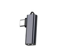 YiNLuax Adattatore per cuffie da USB tipo C a femmina da 3,5 mm Adattatore audio da USB a AUX per telefono 16 15 Tipo Dongle audio