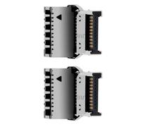 YiNLuax Adattatore USB 3.2 tipo E ad angolo retto M/F 20Gbps trasferimento stabile Pannello frontale interno Installazione PC