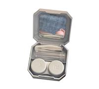 YiNLuax Bella custodia per lenti e applicatore a ventosa per lenti morbide, strumento di rimozione, Blu