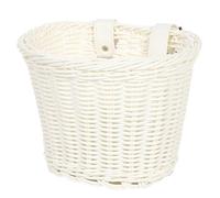 YiNLuax Cestino anteriore impermeabile per bici per bambini, manubrio di biciclette per bambini, facile installazione, impermeabile, tessuto intrecciato, cestino per bici per esterni