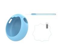 YiNLuax Custodia protettiva ergonomica, custodia protettiva per paradiso giocattolo digitale interattivo per animali domestici, con cordino staccabile e pellicola protettiva in silicone trasparente