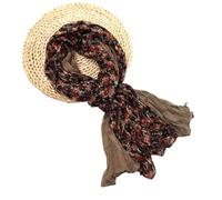 YiNLuax Elegante sciarpa plissettata in poliestere multiuso sciarpa lunga per primavera autunno abbigliamento quotidiano ufficio tutti gli accessori abbinati scialle avvolgente collo, Z, Taglia unica