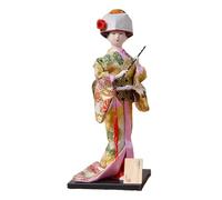YiNLuax Exquisites - Bambole kimono giapponesi da 30 cm, realizzate a mano, bambole geisha giapponesi, folk per appassionati di cultura, cercatori unici, decorazioni tradizionali giapponesi