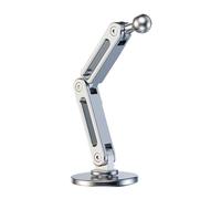 YiNLuax Generale 17mm Snodo Sfera Alluminio Auto Mount Base Presa Adesivo Montaggio Facile da Usare per Mappa & Telefono Titolare Rotabile Supporto Telefono