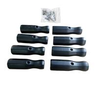 YiNLuax Manico da calcio balilla, 8 pezzi, impugnatura in legno, per giochi da tavolo e biliardino, accessori per biliardino, manico da tavolo