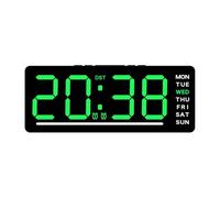YiNLuax Orologio a LED Integrando la Temperatura di Orario e la Visualizzazione Della Data Per La Decorazione Del Salotto